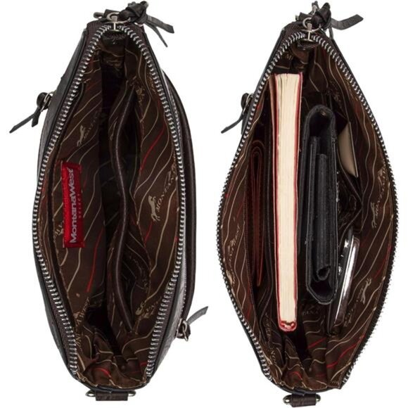Montana West Crossbody Bag for Women Multi Pocket Cross Body Bag Purses with - Picture 5 of 7